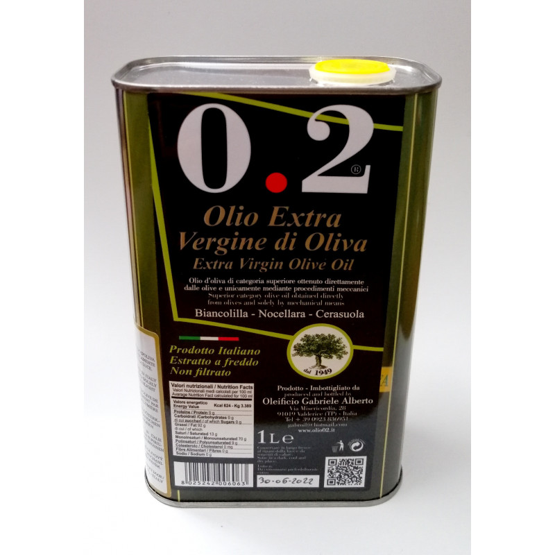 Olio extra vergine di oliva lt 1