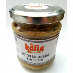Pate' di melanzane e acciughe