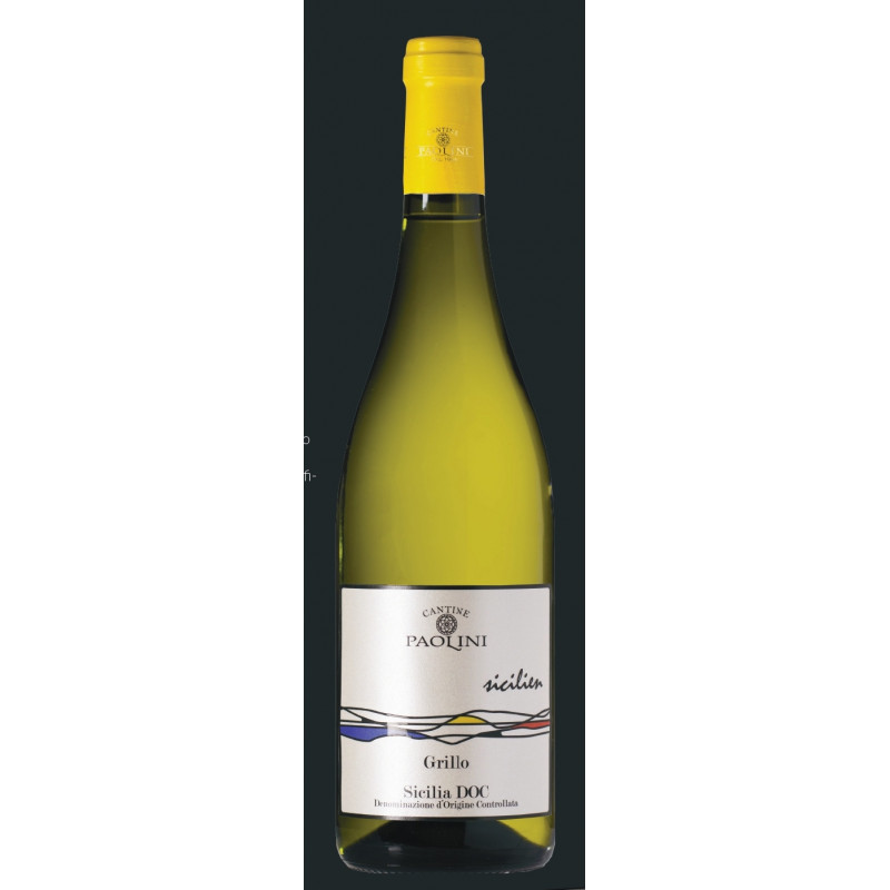 Vino Bianco Grillo DOC 75 cl Paolini