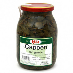 Capperi con gambo kg. 1,100