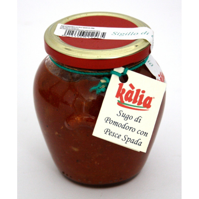 Sugo di pomodoro con pesce spada 280 gr
