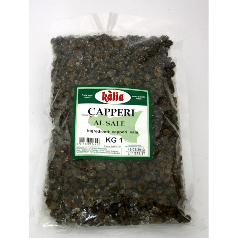 Capperi al sale kg 1