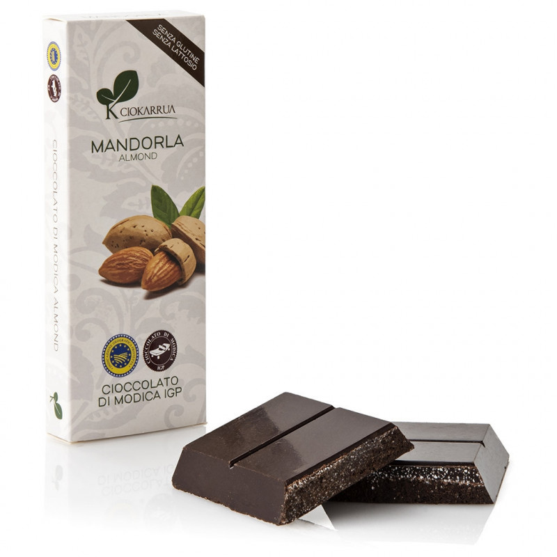 Cioccolato alle mandorle da 100 gr