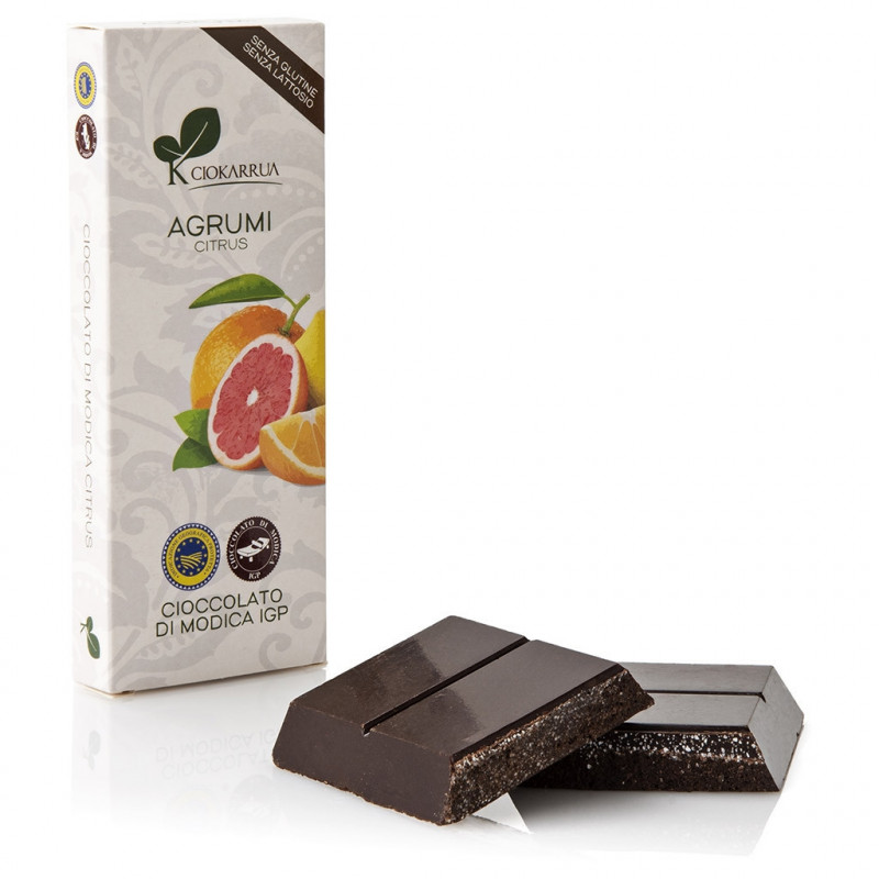 Cioccolato agli agrumi da 100 gr