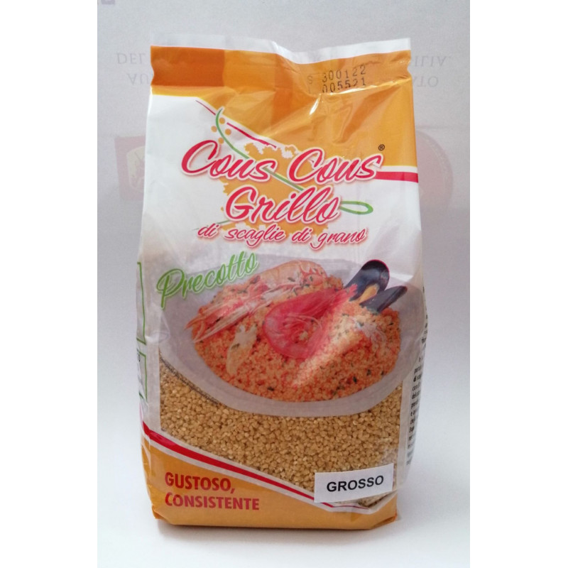 Cous cous grosso kg 1 Grillo
