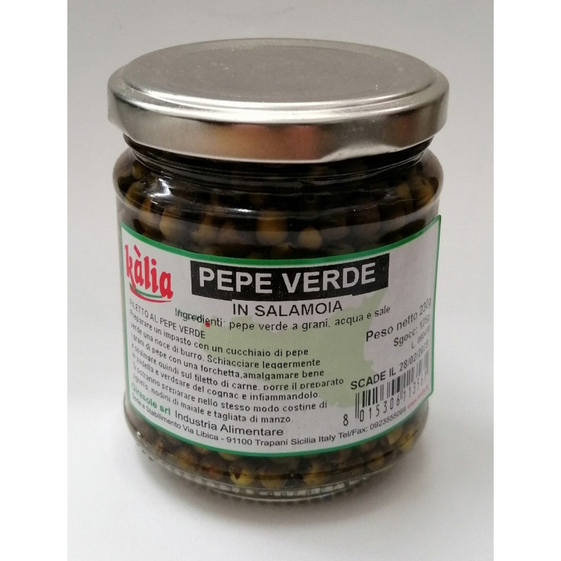Pepe verde in salamoia 230g