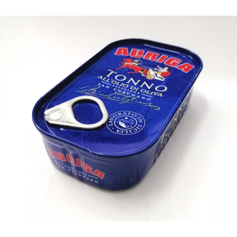 Tonno all'olio di oliva 125g Auriga